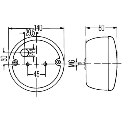 Bremslicht Blinker Heckleuchte 2SD001685211