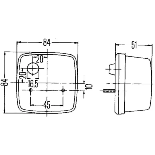 Clearance light 2SA003014051