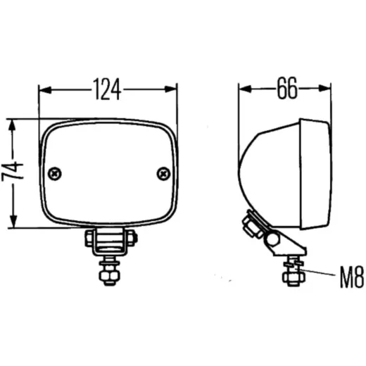 Rückfahrscheinwerfer 2ZR002985081