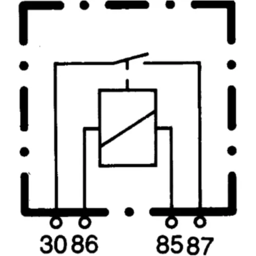 Schließerrelais 24V 20A 4RA933332461