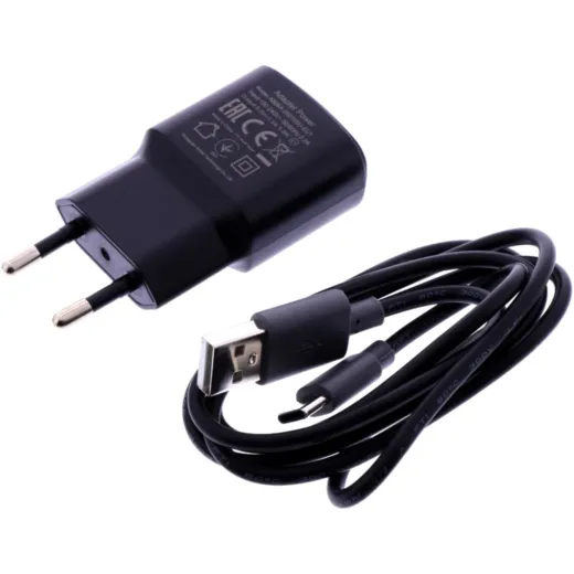 Charging adaptor 230v+usb-c kabe