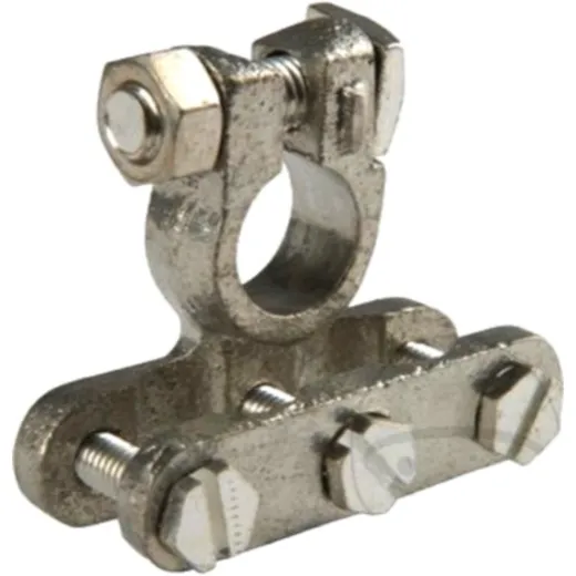 Battery terminal clamp
