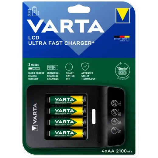Akku Ladegerät LCD Ultra Fast
