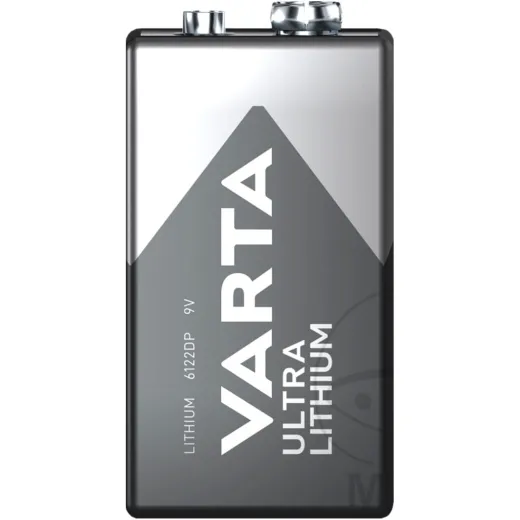 Gerätebatterie 9V Block Varta 06122301401