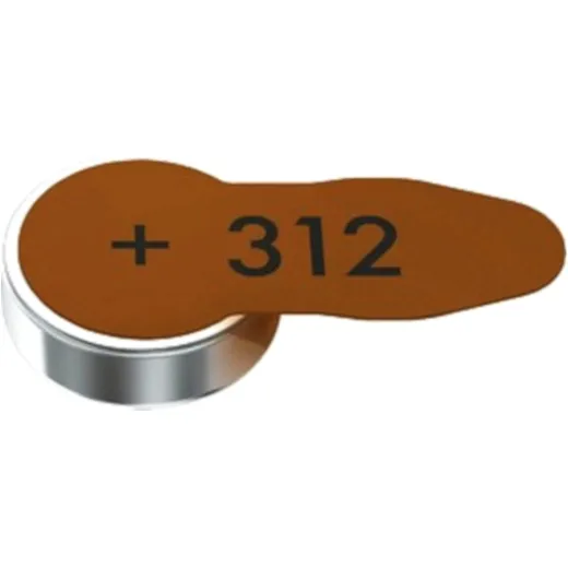 Gerätebatterie 312 Varta 6er Blister Hearing Aid PR41