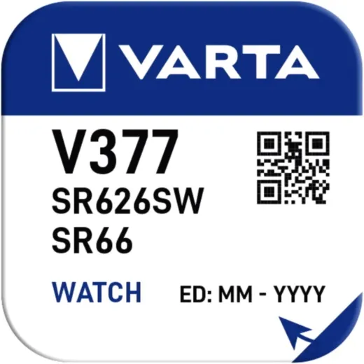 Gerätebatterie V377 Varta