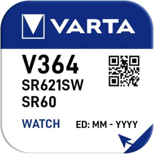 Gerätebatterie V364 Varta