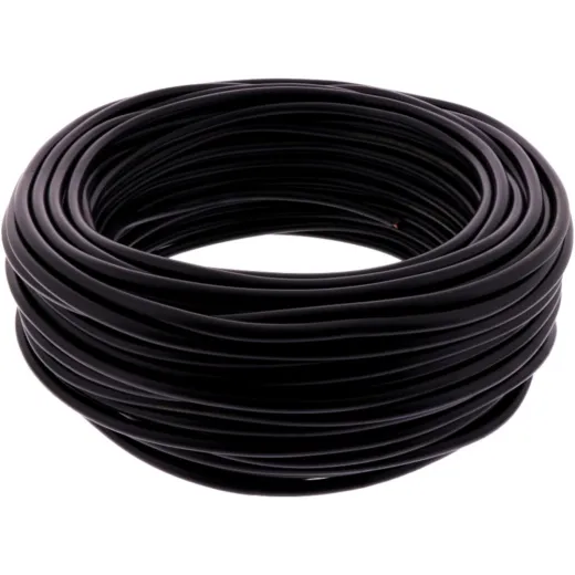Cable h05vv-for 2x1.5 black