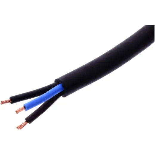 Kabel H05RR-für 3x1.5 schwarz 1116311