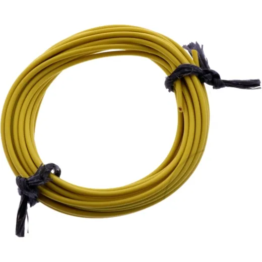 Kabel Fly 0.75 gelb JMP Packung 5 Meter