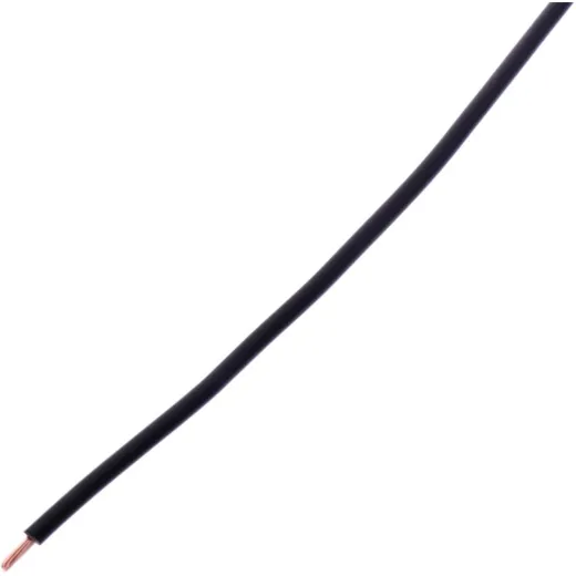 Kabel Fly 0.75 schwarz JMP Packung 25M