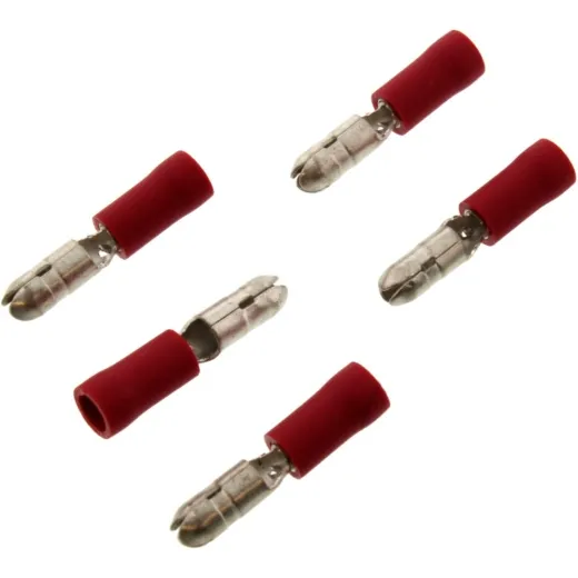 Round plug 4.0 red jmp