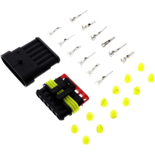 Steckgeh kit 6pol jmp