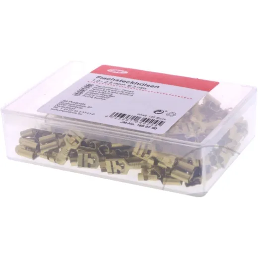Flachsteckhülse 1.0-2.5 6.3mm JMP 999570