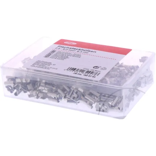 Flachsteckhülse 2.5-6.0 6.3mm JMP