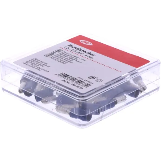 Round plug 1.5-2.5 4mm jmp