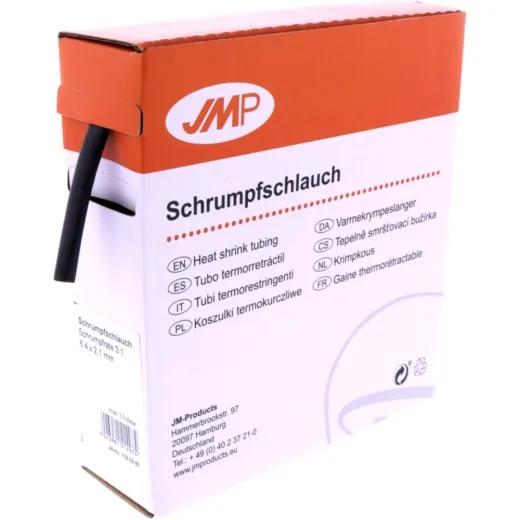 Schrumpfschlauch 6.4 mm JMP Packung 3.5 Meter Schrumpfrate 3:1