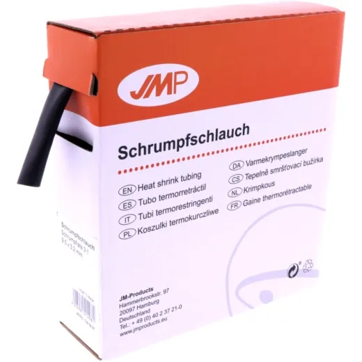 Schrumpfschlauch 9.5 mm JMP Packung 3M Schrumpfrate 3:1