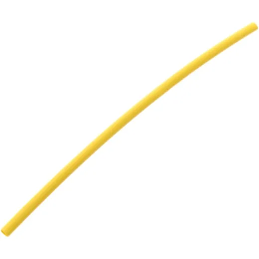 HEAT SHRINK TUBING 2.5MM YELLOW JMP