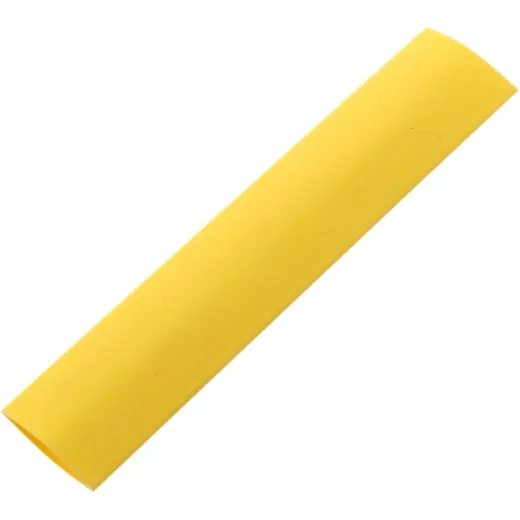 HEAT SHRINK TUBING 12.5MM YELLOW
