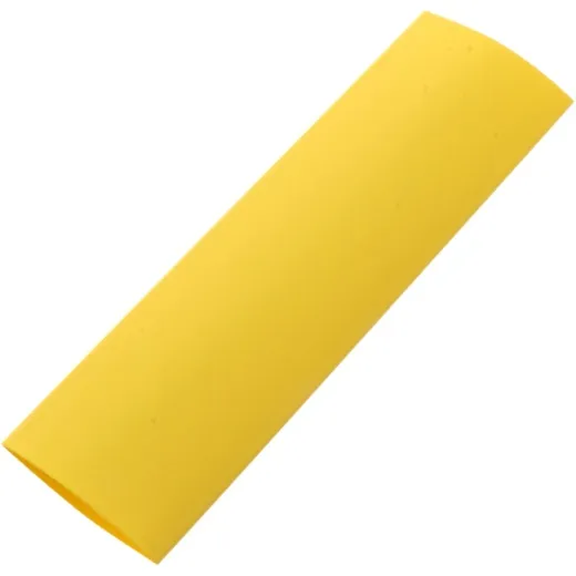 HEAT SHRINK TUBING 19MM YELLOW JMP