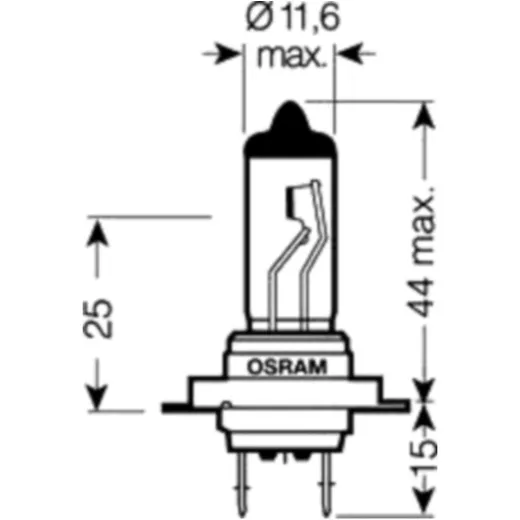 Bulb H7 24V70W