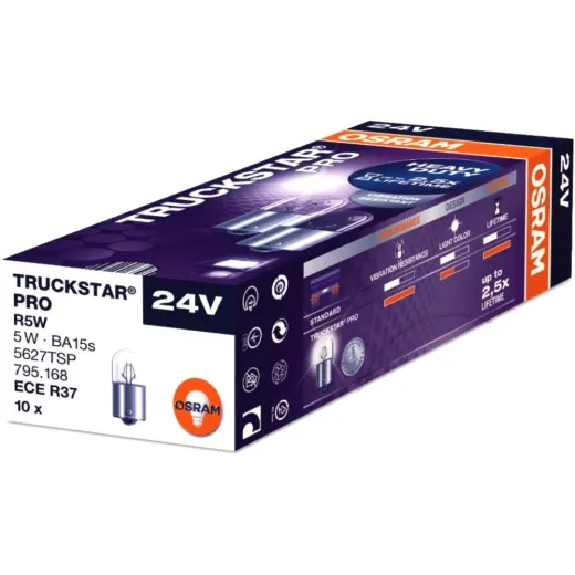 Bulb 24V5W BA15S