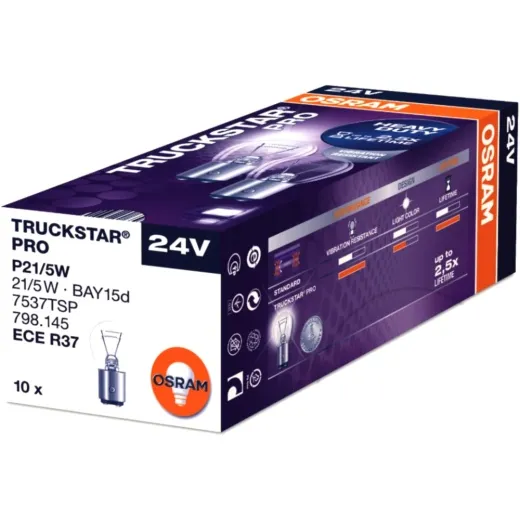 Bulb 24V21/5W BAY15D