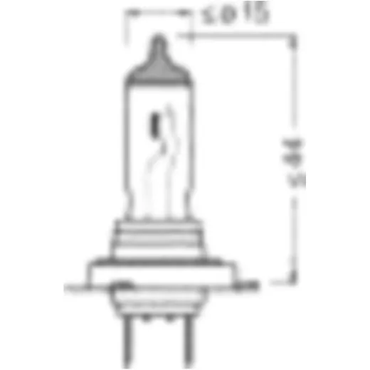 Lampe H7 12V55W Osram