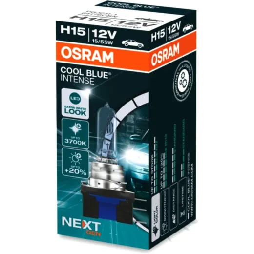 Bulb h15 12v 15/55w osram