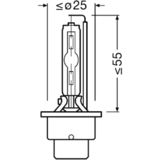 Lampe 35 Watt D2S Osram 1100629