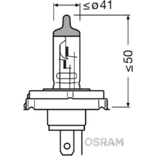 BULB 12V45/40W OSRAM