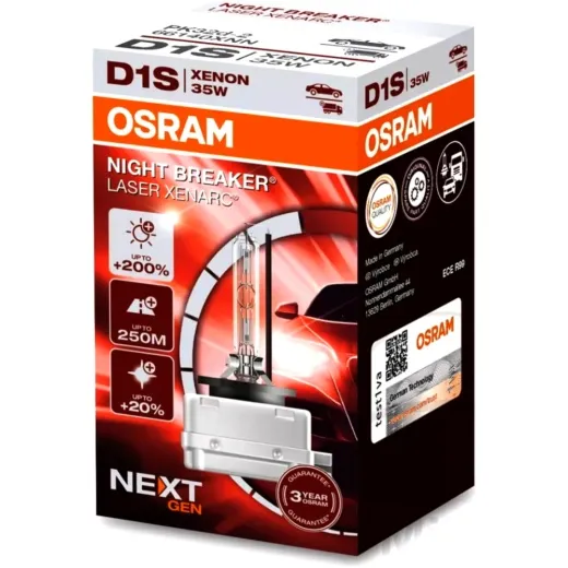 Lampe 35 Watt D1S Osram Night Breaker Laser 220