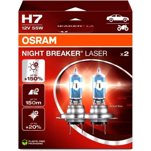 BULB H7 12V55W DUO OSRAM
