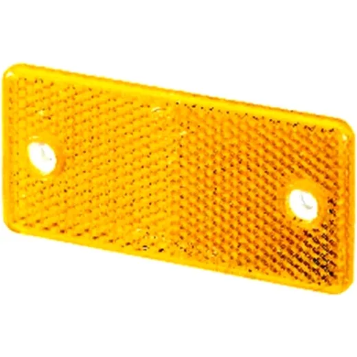 Reflector / cats eye angular yellow8RA003326011