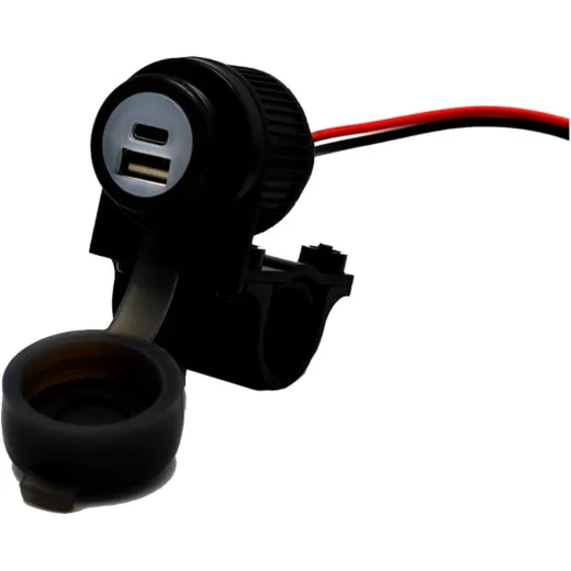 DOUBLE SOCKET USB ALBRECHT
