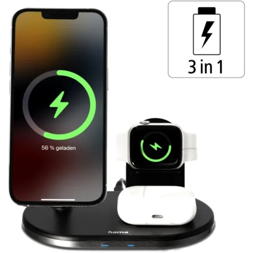Ladestation MAGCHARGE Multi für 3 Apple Geräte