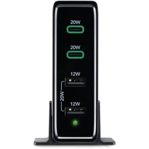 Ladestation 230V-USB-A/C 60W PD QC3 4-Fach