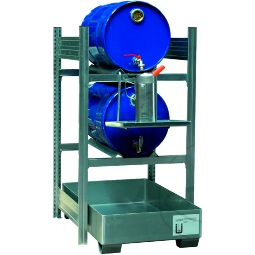 FASSREGAL for 2X60 Liter. with onFANGFANNE