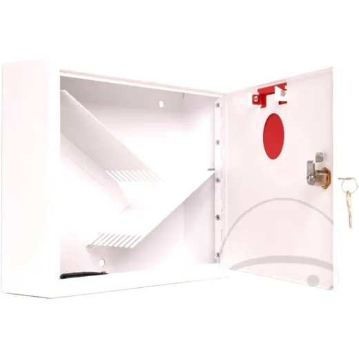 Schlüsselannahmebox weiß