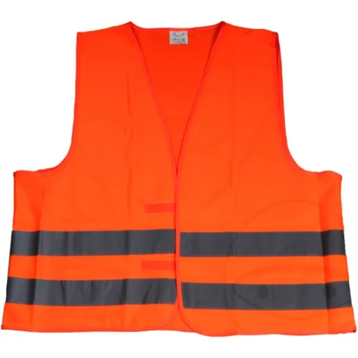 High vis safety vest orange
