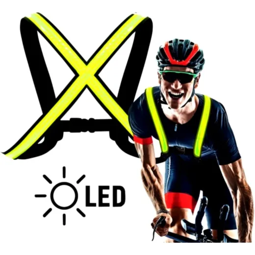 LED Weste Größe L/XL ERW