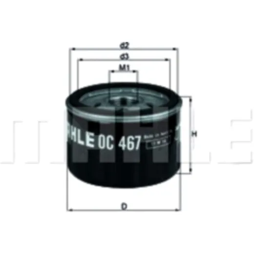 Ölfilter OC467