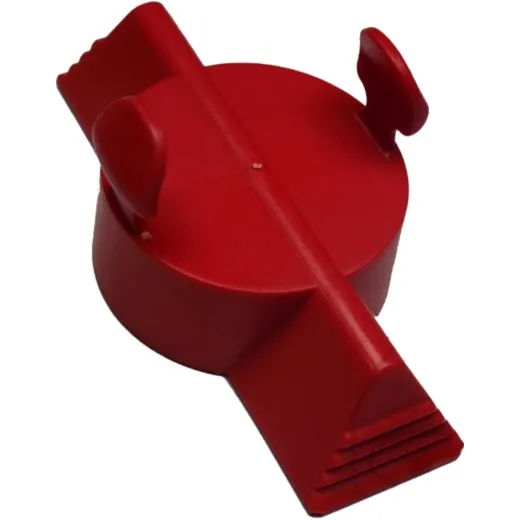 Verschlußstopfen rot