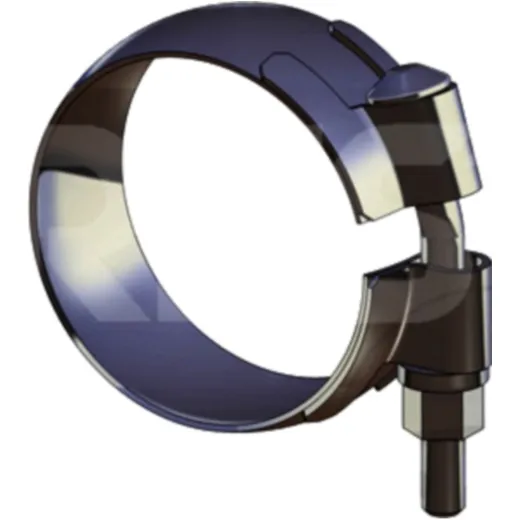 Silencer clamp 66mm