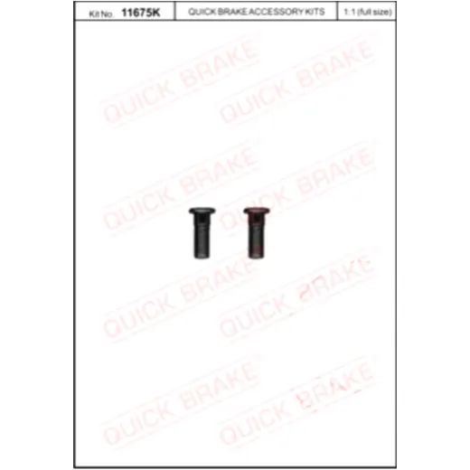 Schraubensatz für Bremsscheibe 11675K