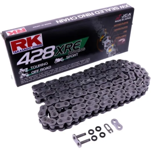 RK XW-Ringkette 428XRE/142 Kette offen mit Clipschloss