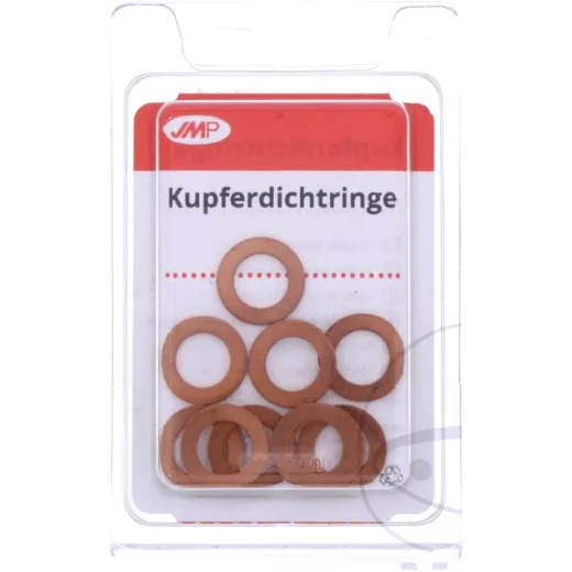 Copper sealing washer mas 8x14x1