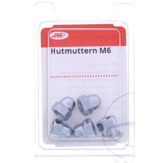 Nuts hut galvanized m6 din1587