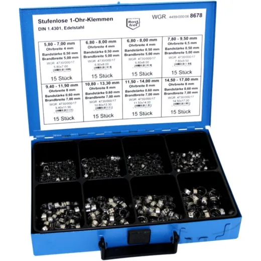 STUFENL KLEMMEN ASSORTMENT 8678